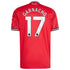 Alejandro Garnacho Manchester United adidas Home 2025/26 Player Jersey - Red - Jersey Teams World