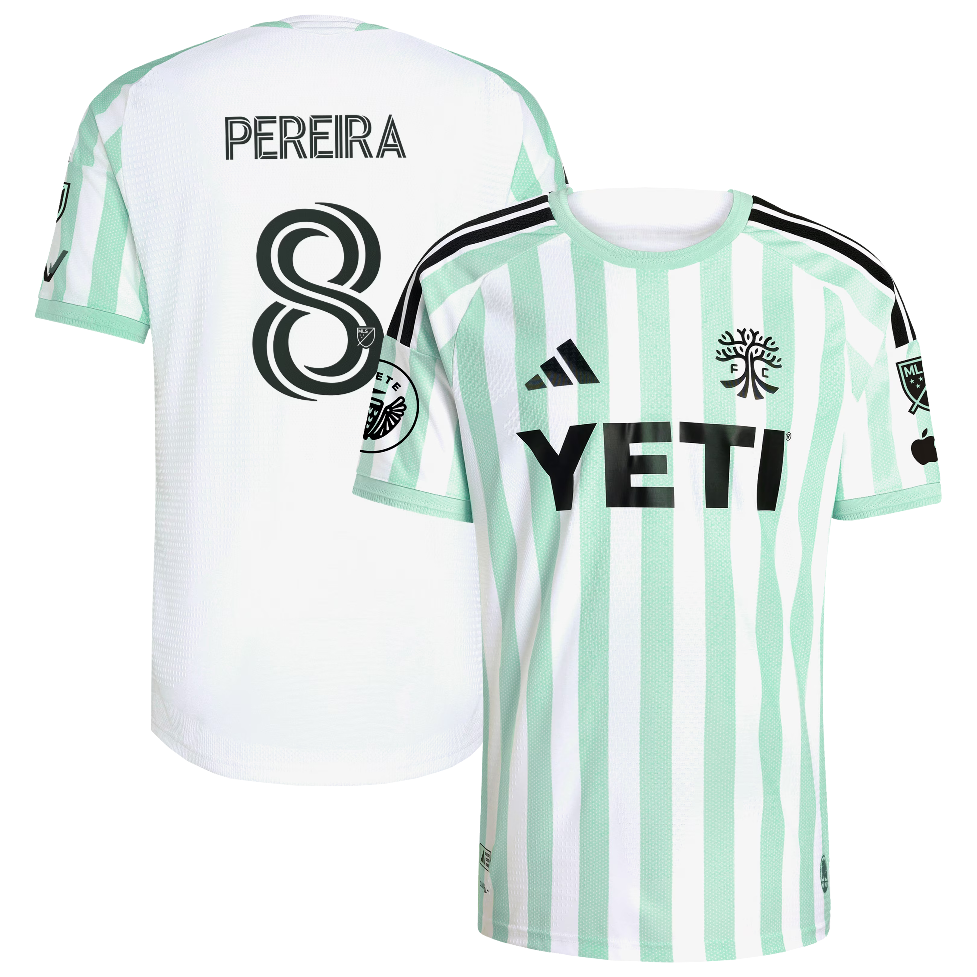 Austin FC 2026 The Rooted Kit // Daniel Pereira Official Match Jersey by adidas - Jersey Teams World