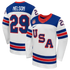 Brock Nelson #29 USA Hockey 2026 Away Jersey - Nike White - Jersey Teams World