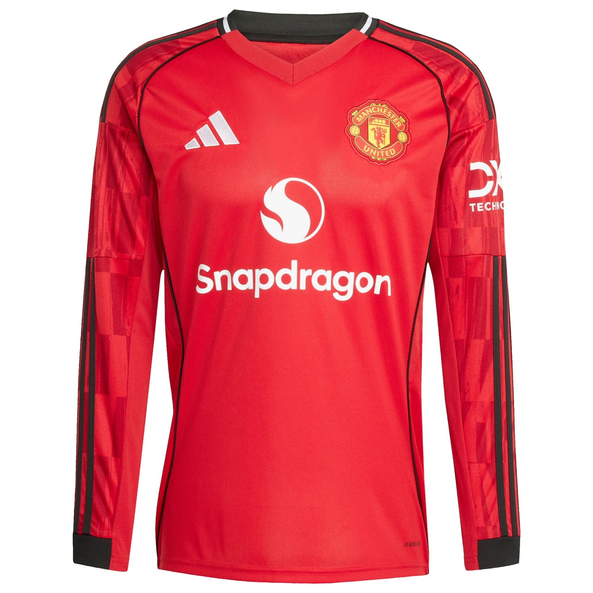 Bruno Fernandes Manchester United adidas Home 2025/26 Player Long Sleeve Jersey - Red - Jersey Teams World