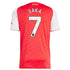 Bukayo Saka Arsenal adidas 2025/26 Home Player Jersey - Red - Jersey Teams World