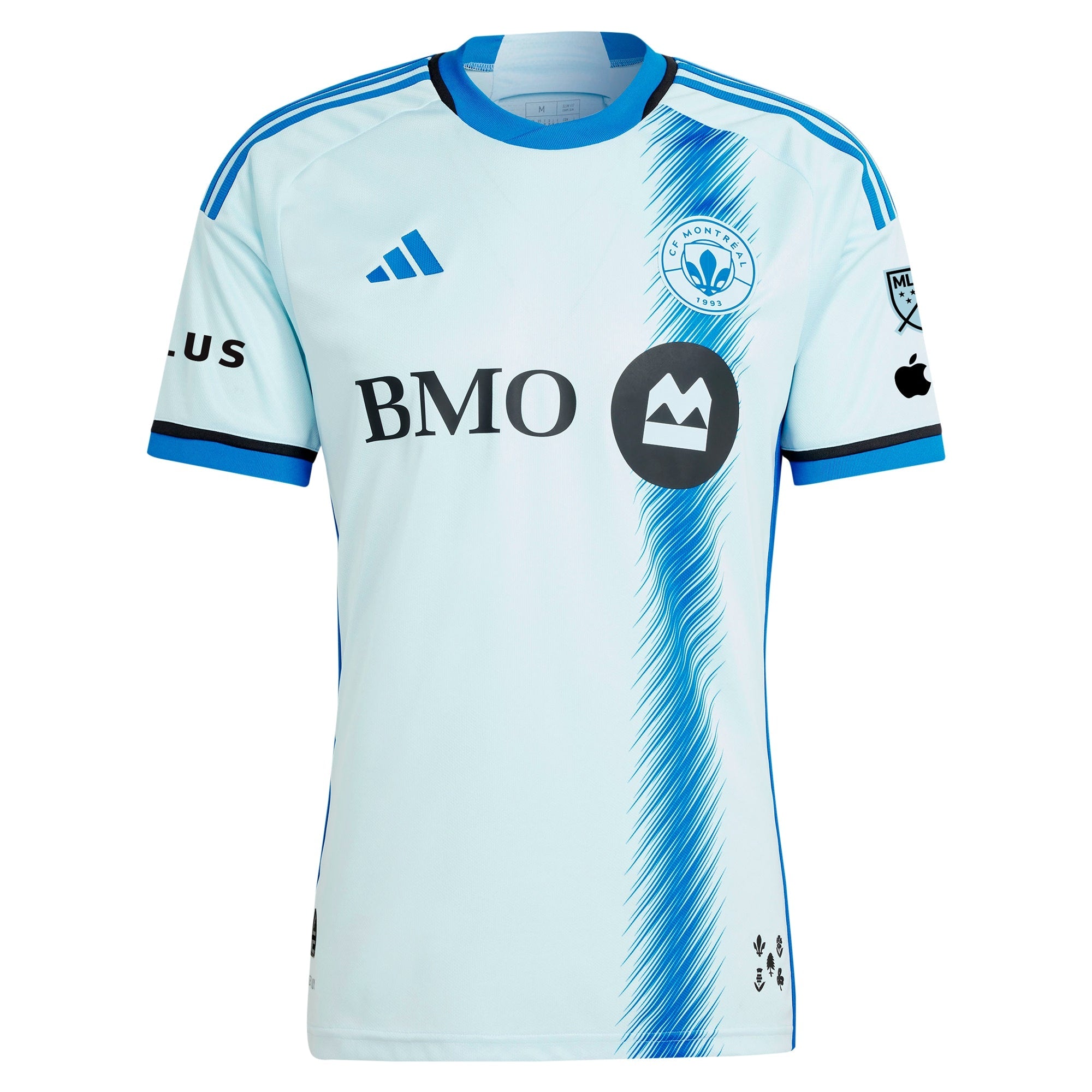 CF Montreal adidas 2024 La Main Custom Jersey – Light Blue - Jersey Teams World