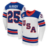 Charlie McAvoy #25 USA Hockey 2026 Away Jersey - Nike White - Jersey Teams World
