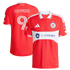 Chicago Fire // adidas Hugo Cuypers #9 Official 2026 Forever Red On-Field Patch Jersey – Red - Jersey Teams World