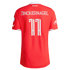 Chicago Fire // adidas Philip Zinckernagel #11 Official 2026 Forever Red On-Field Patch Jersey – Red - Jersey Teams World