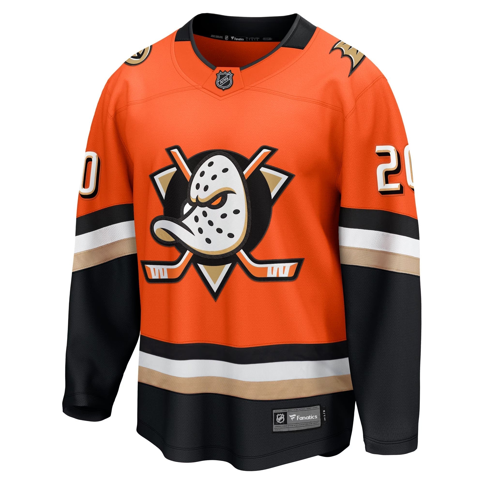 Chris Kreider Anaheim Ducks Fanatics Home Breakaway Jersey – Orange - Jersey Teams World