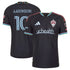 Colorado Rapids // adidas Paxten Aaronson #10 Official 2026 Colorful Colorado On-Field Patch Jersey – Black - Jersey Teams World