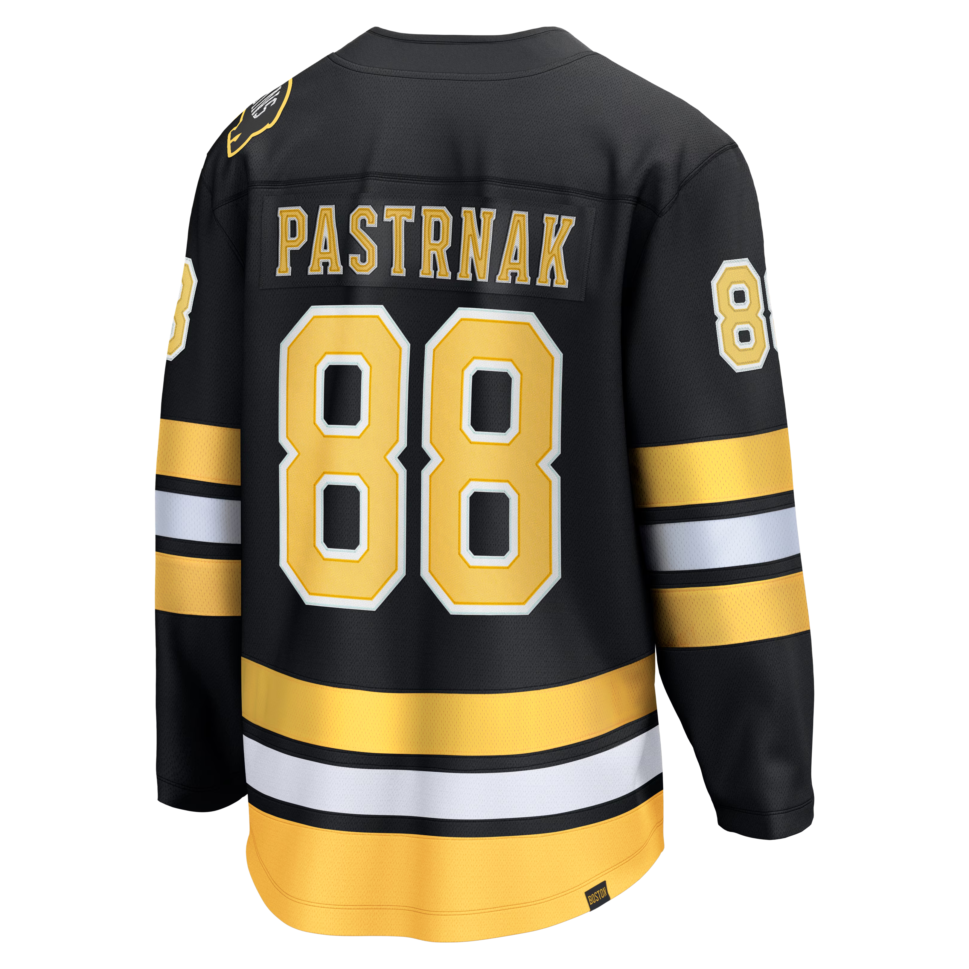 David Pastrňák Boston Bruins Fanatics Home Breakaway Jersey – Black - Jersey Teams World
