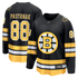 David Pastrňák Boston Bruins Fanatics Home Breakaway Jersey – Black - Jersey Teams World