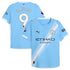 Erling Haaland Manchester City Puma 2025/26 Home Player Jersey - Sky Blue - Jersey Teams World