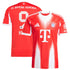 Harry Kane Bayern Munich adidas 2025/26 Home Jersey - Red - Jersey Teams World