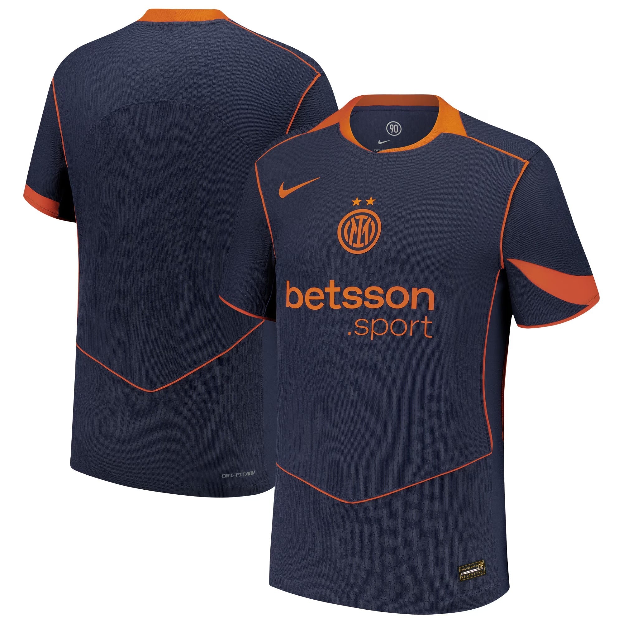 Inter Milan Nike 2025/26 Third Custom Jersey - Blue