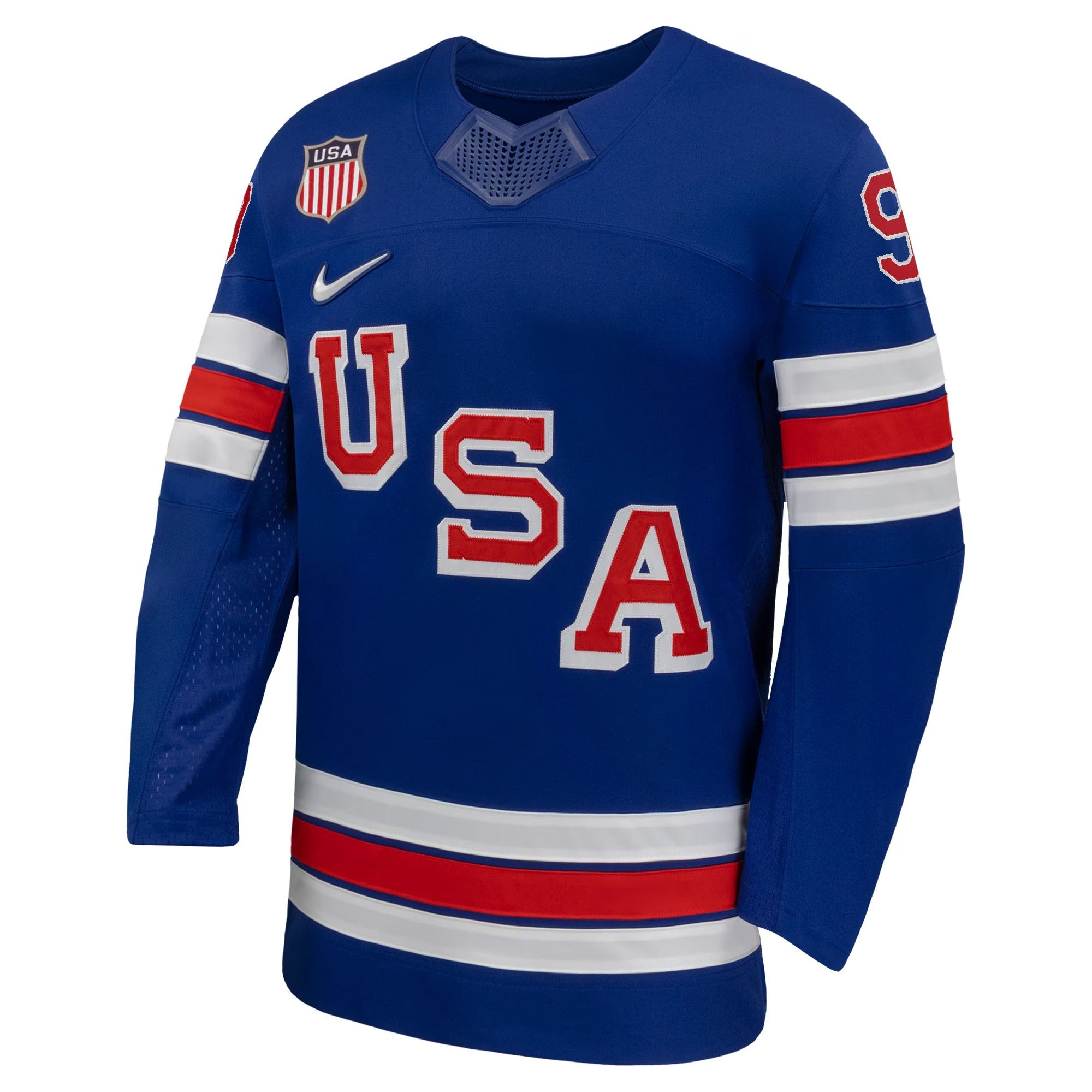 Jack Eichel #15 USA Hockey Nike 2026 Home Jersey - Royal Blue - Jersey Teams World
