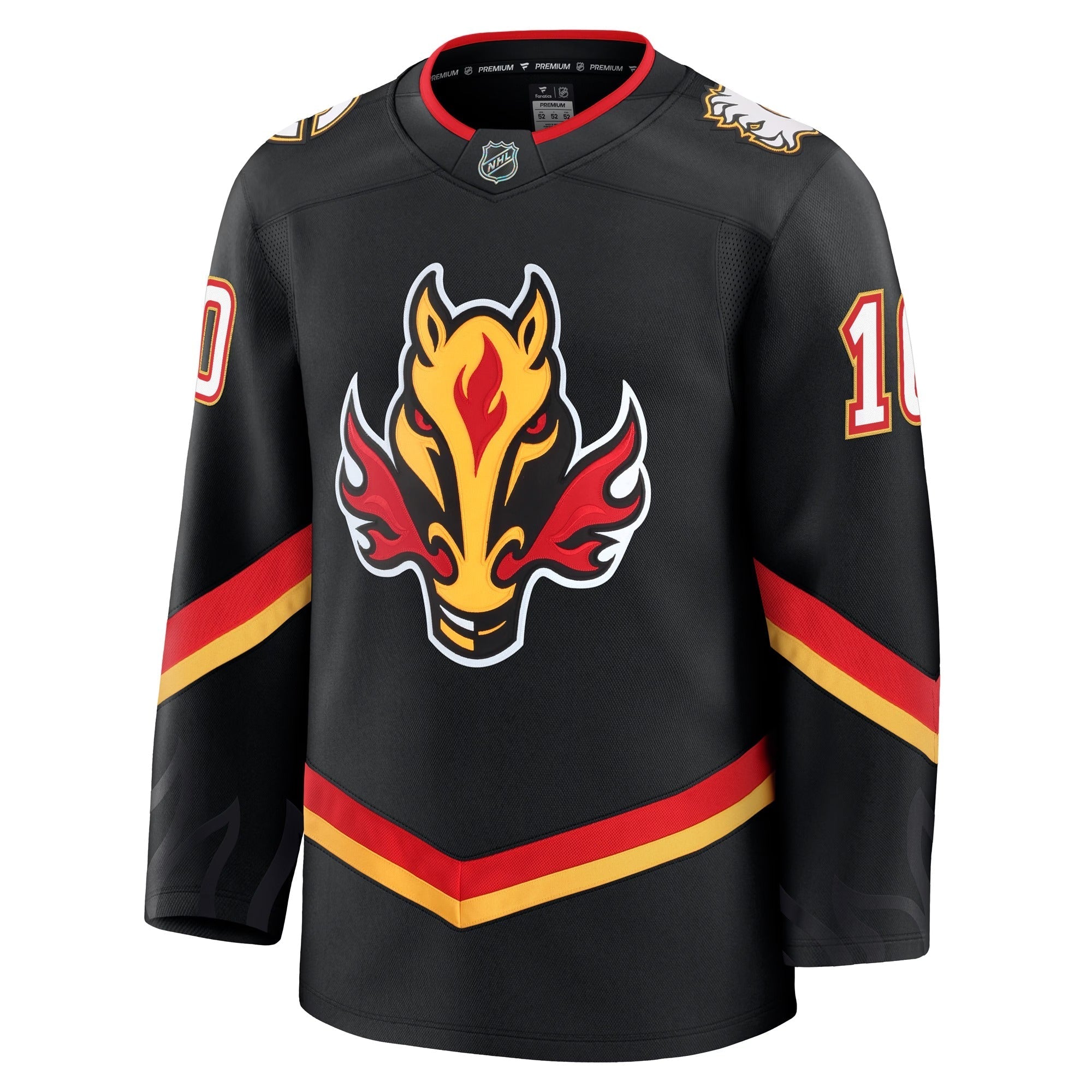 Jonathan Huberdeau Calgary Flames Fanatics Premium Alternate Jersey – Black "Blasty" Edition - Jersey Teams World