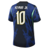 Jordan Men's Brazil National Team 2026 Away Stadium Jersey - Neymar Jr. #10 (Blue)