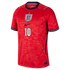 Jude Bellingham England National Team Nike 2026 Away Stadium Replica Jersey - Red