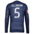 Jude Bellingham Real Madrid adidas 2025/26 Away Long Sleeve Player Jersey - Blue - Jersey Teams World