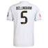 Jude Bellingham Real Madrid adidas 2025/26 Home Jersey - White - Jersey Teams World