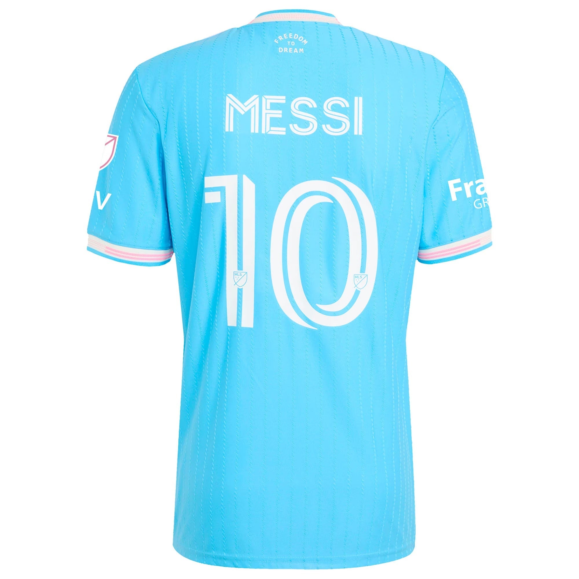 Lionel Messi Inter Miami CF 2025 Third Player Jersey - Blue - Jersey Teams World