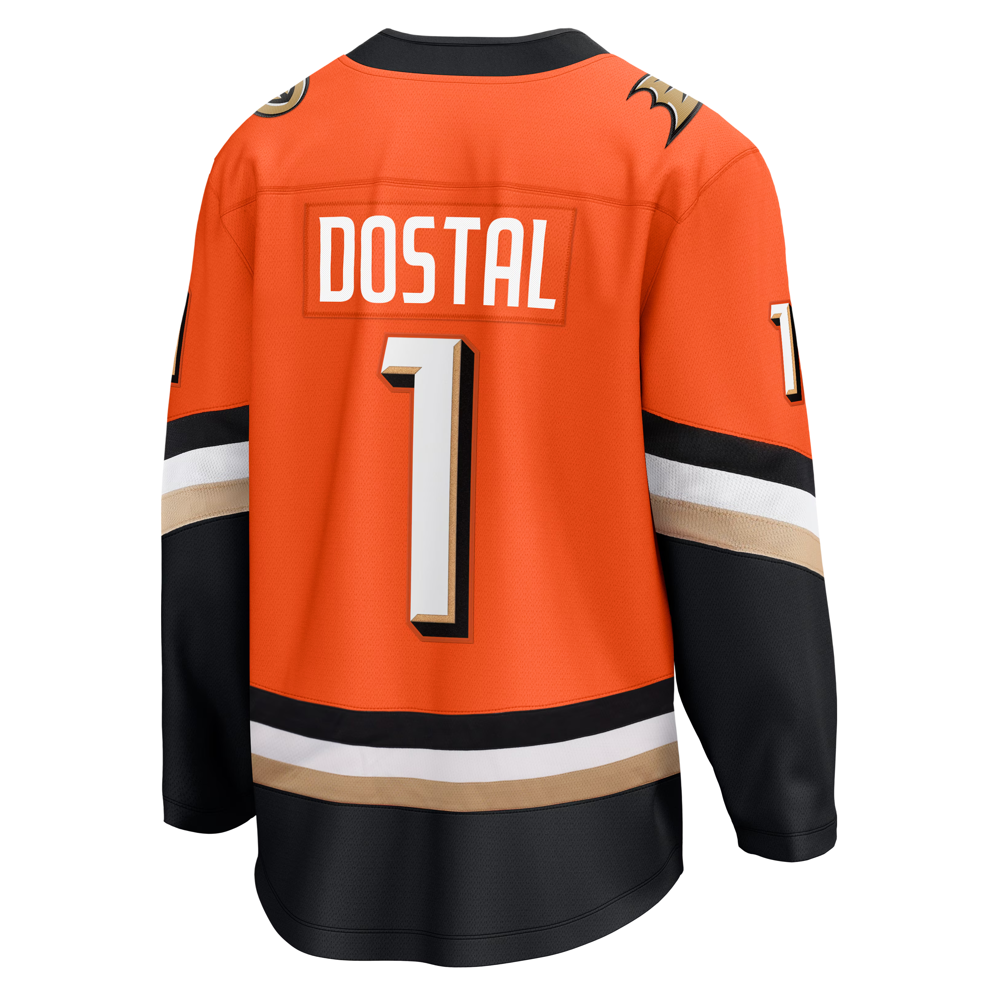 Lukas Dostál Anaheim Ducks Fanatics Home Breakaway Jersey – Orange - Jersey Teams World