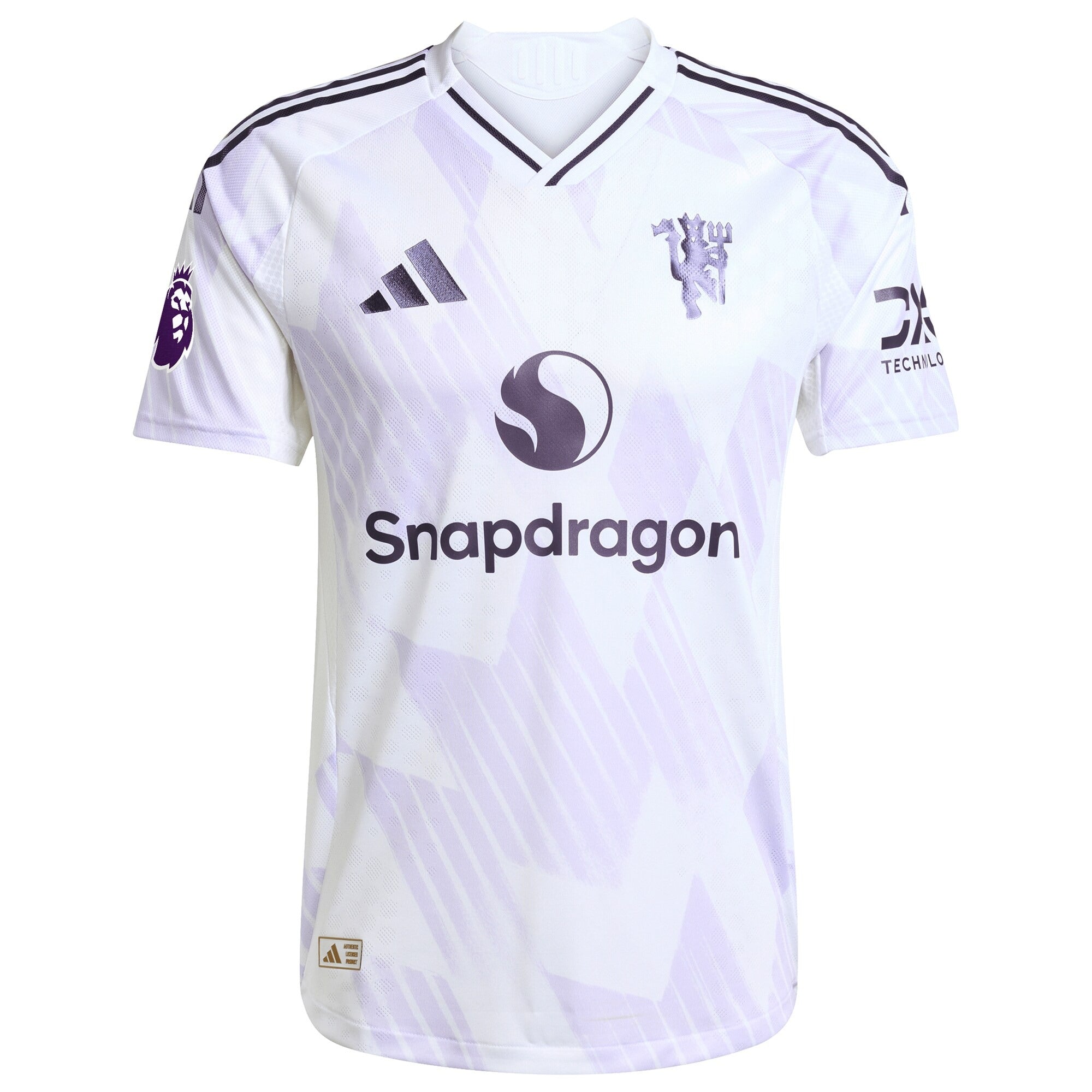 Manchester United adidas 2025/26 Away Custom Jersey - White