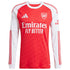 Martin Ødegaard Arsenal adidas 2025/26 Home Long Sleeve Player Jersey - Red