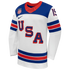 Matthew Tkachuk #19 USA Hockey 2026 Away Jersey - Nike White - Jersey Teams World