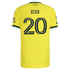 Nashville SC // Edvard Tagseth #20 Official 2026 The Reverb On-Field Patch Jersey – Yellow - Jersey Teams World