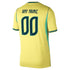 Nike Men's Brazil National Team 2026 Home Stadium Custom Jersey (Yellow)