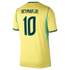 Nike Men's Brazil National Team 2026 Home Stadium Jersey - Neymar Jr. #10 (Yellow)