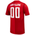 Nike Men's Canada Soccer 2026 Home Stadium Custom Jersey (Red)