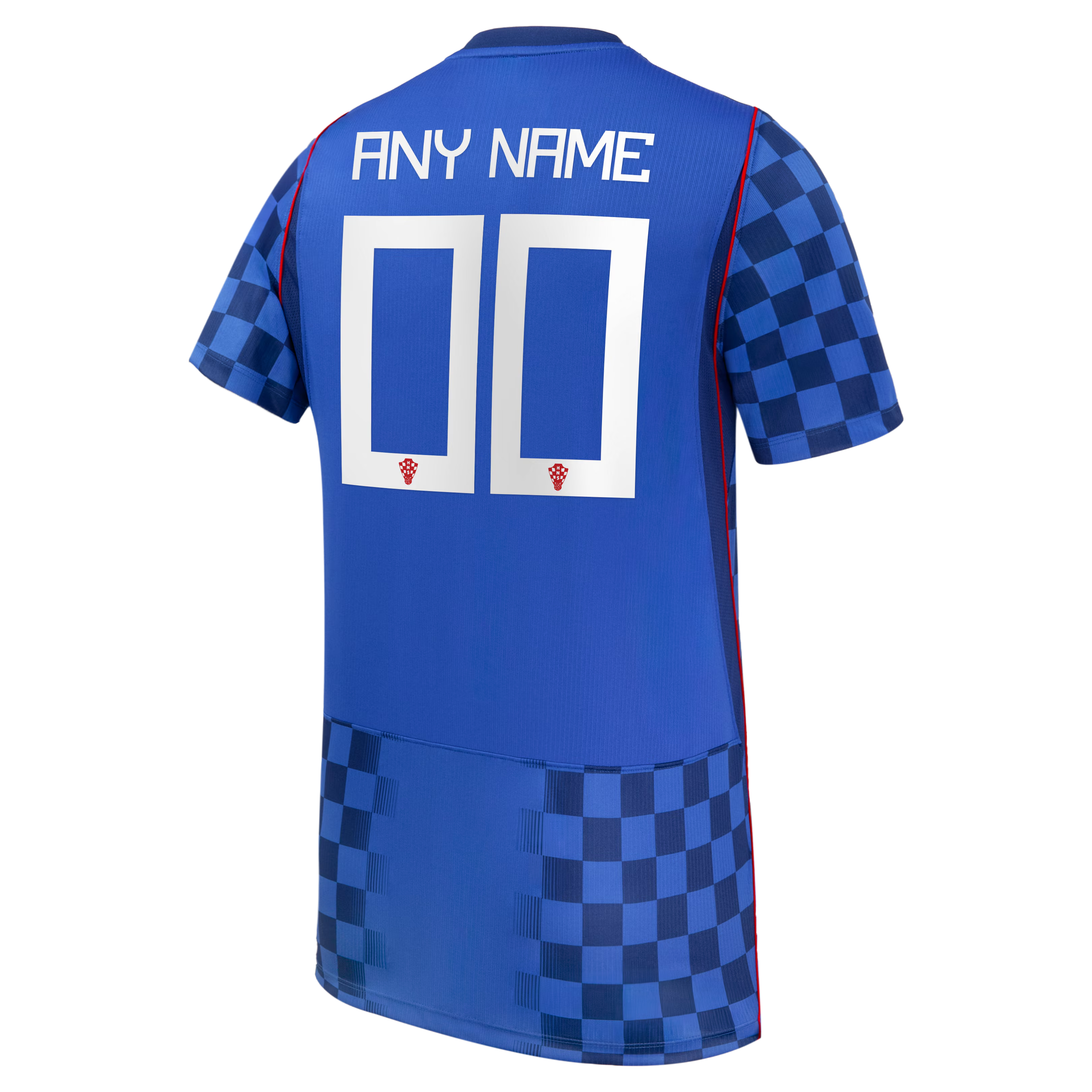 Nike Men's Croatia National Team 2026 Away Stadium Custom Jersey (Navy)