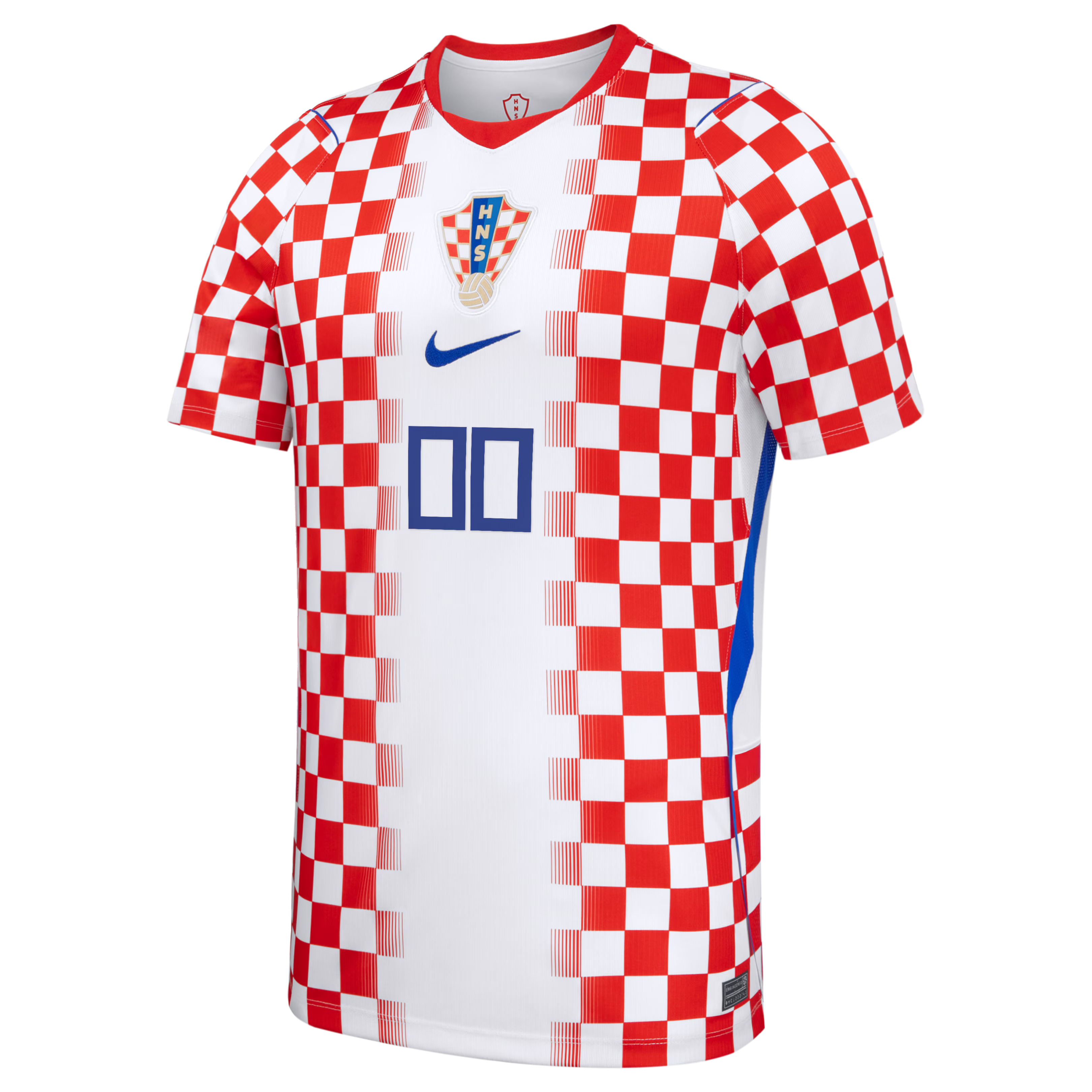 Nike Men's Croatia National Team 2026 Home Stadium Custom Jersey (White)