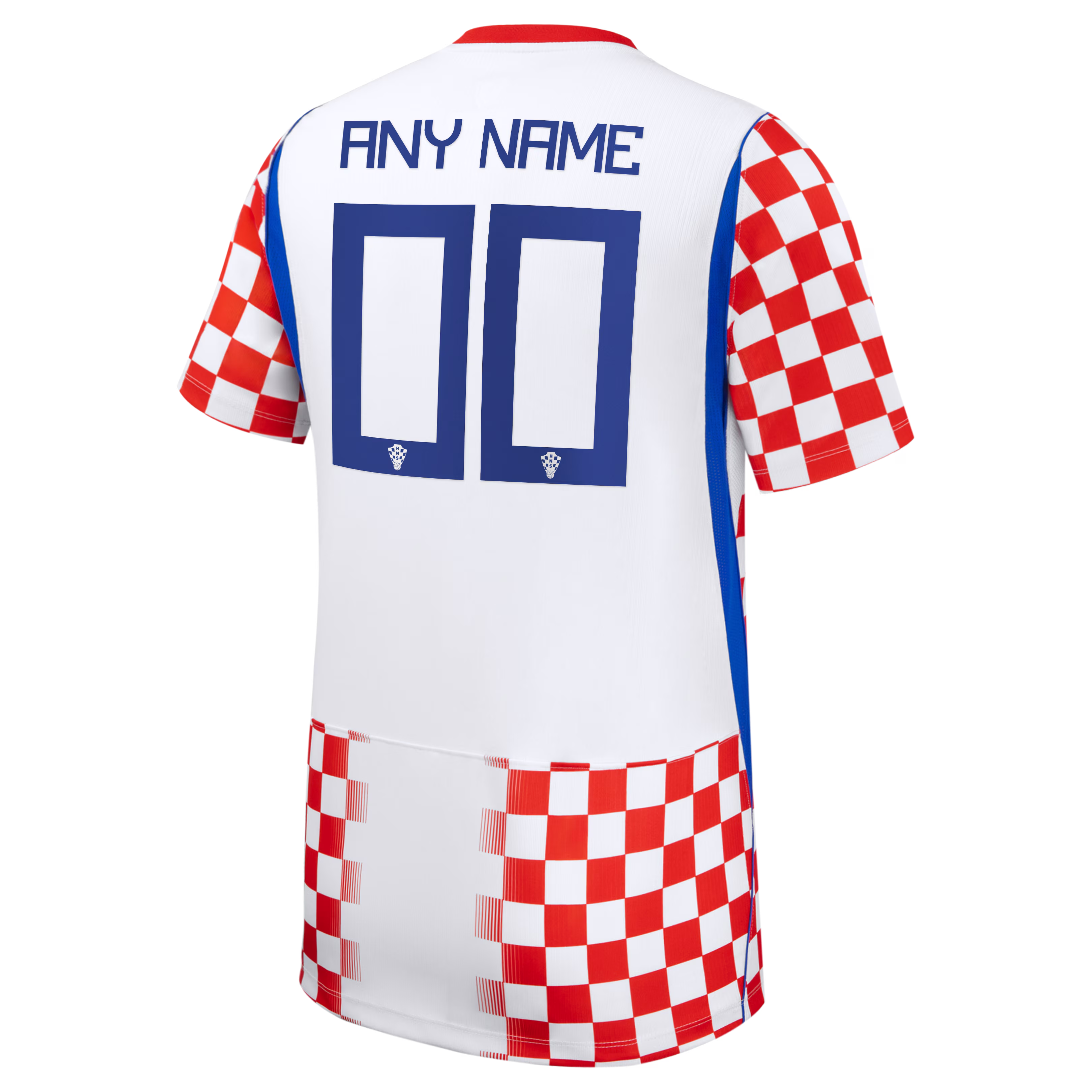 Nike Men's Croatia National Team 2026 Home Stadium Custom Jersey (White)