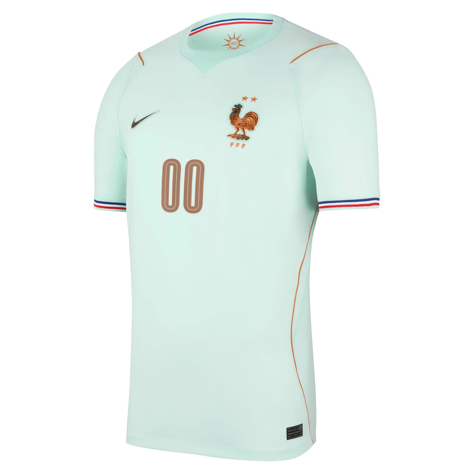 Nike Men's France National Team 2026 Away Stadium Custom Jersey (Green)