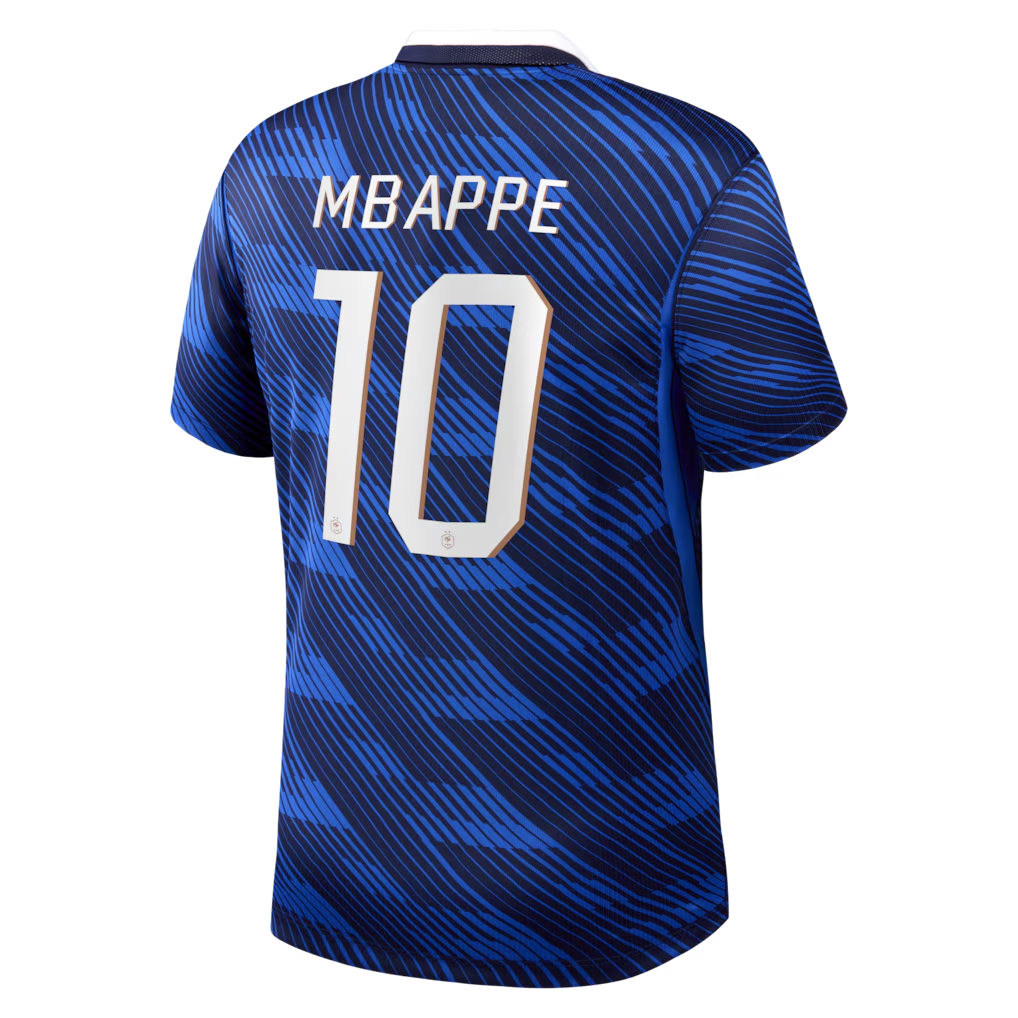 Nike Men's France National Team 2026 Home Stadium Jersey - Kylian Mbappé #10 (Blue)