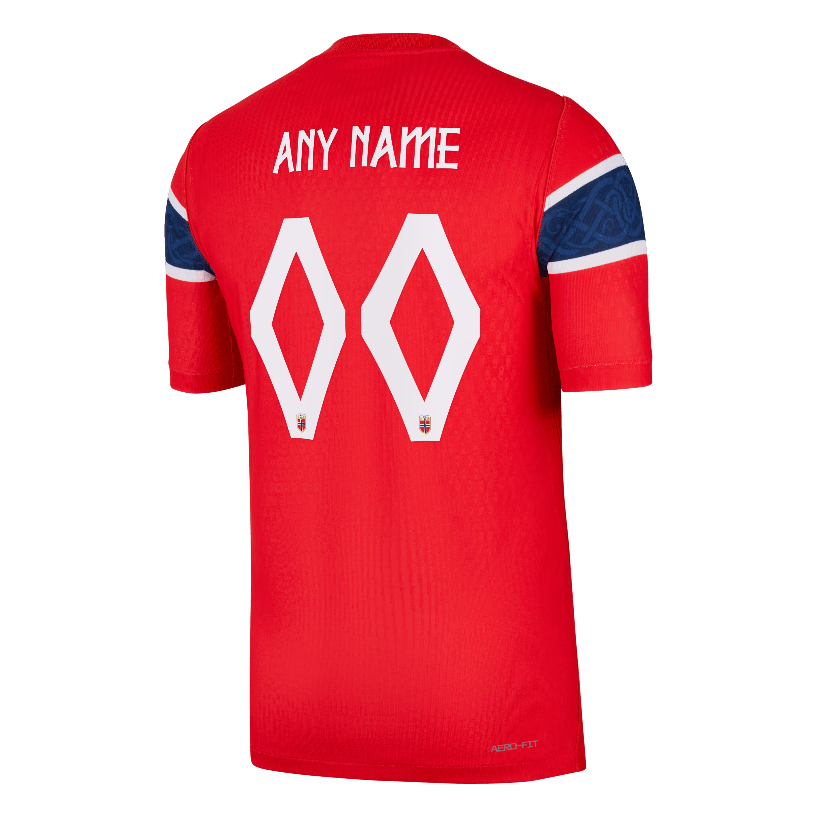 Nike Men's Norway National Team 2026 Home Match Custom Jersey (Red)