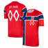 Nike Men's Norway National Team 2026 Home Match Custom Jersey (Red)