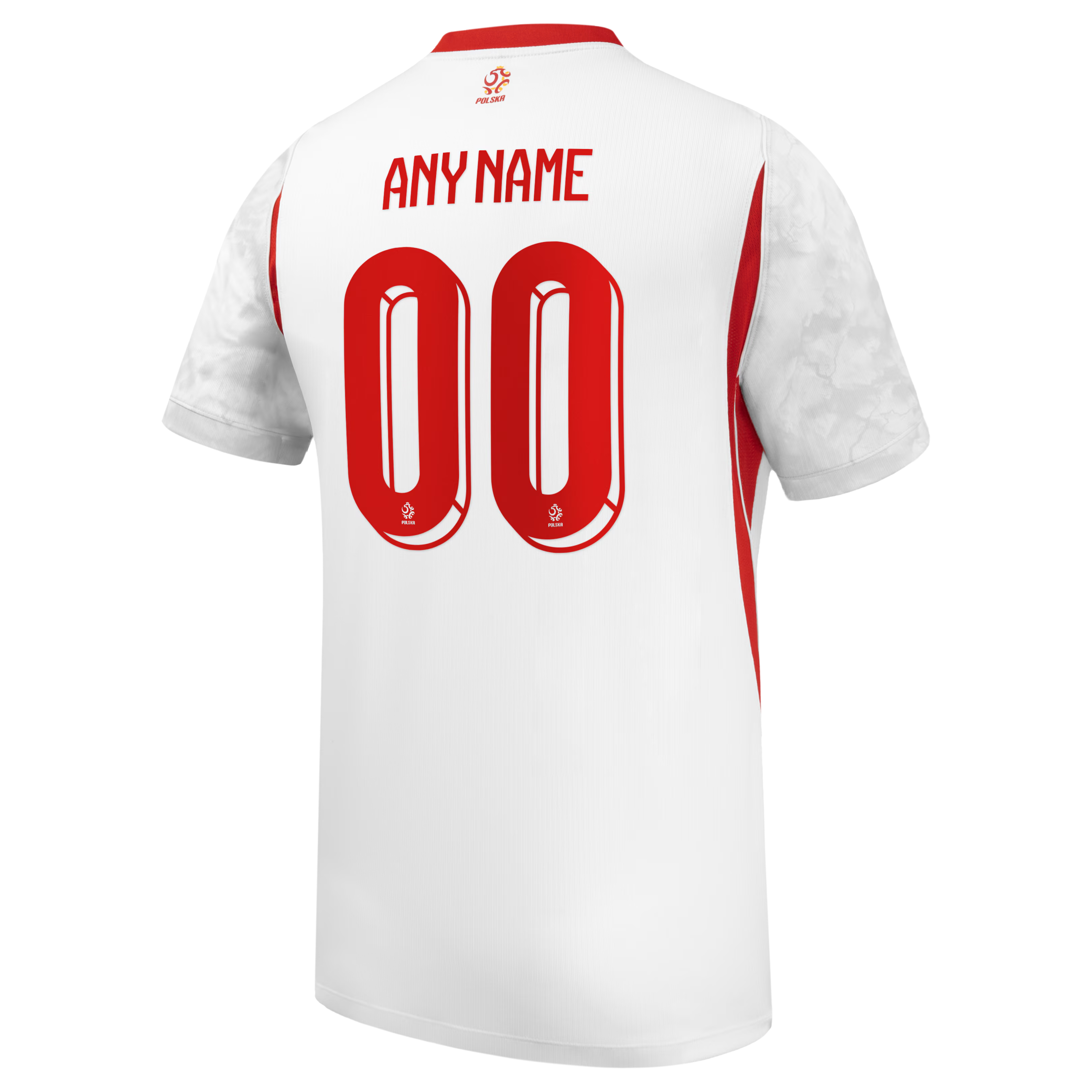 Nike Men's Poland National Team 2026 Home Stadium Custom Jersey (White)