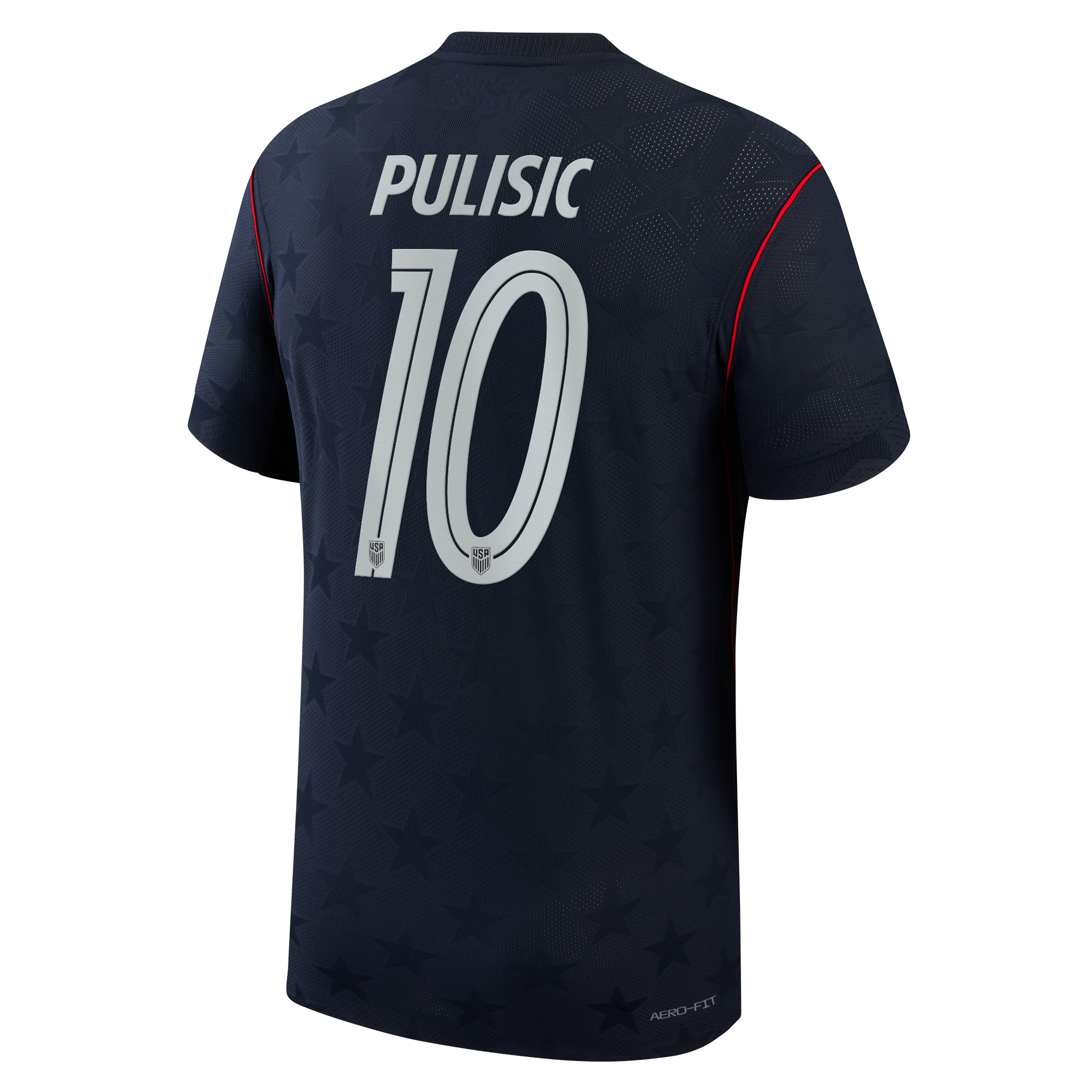 Nike Men's USMNT 2026 Away Match Authentic Jersey - Christian Pulisic #10 (Blue)