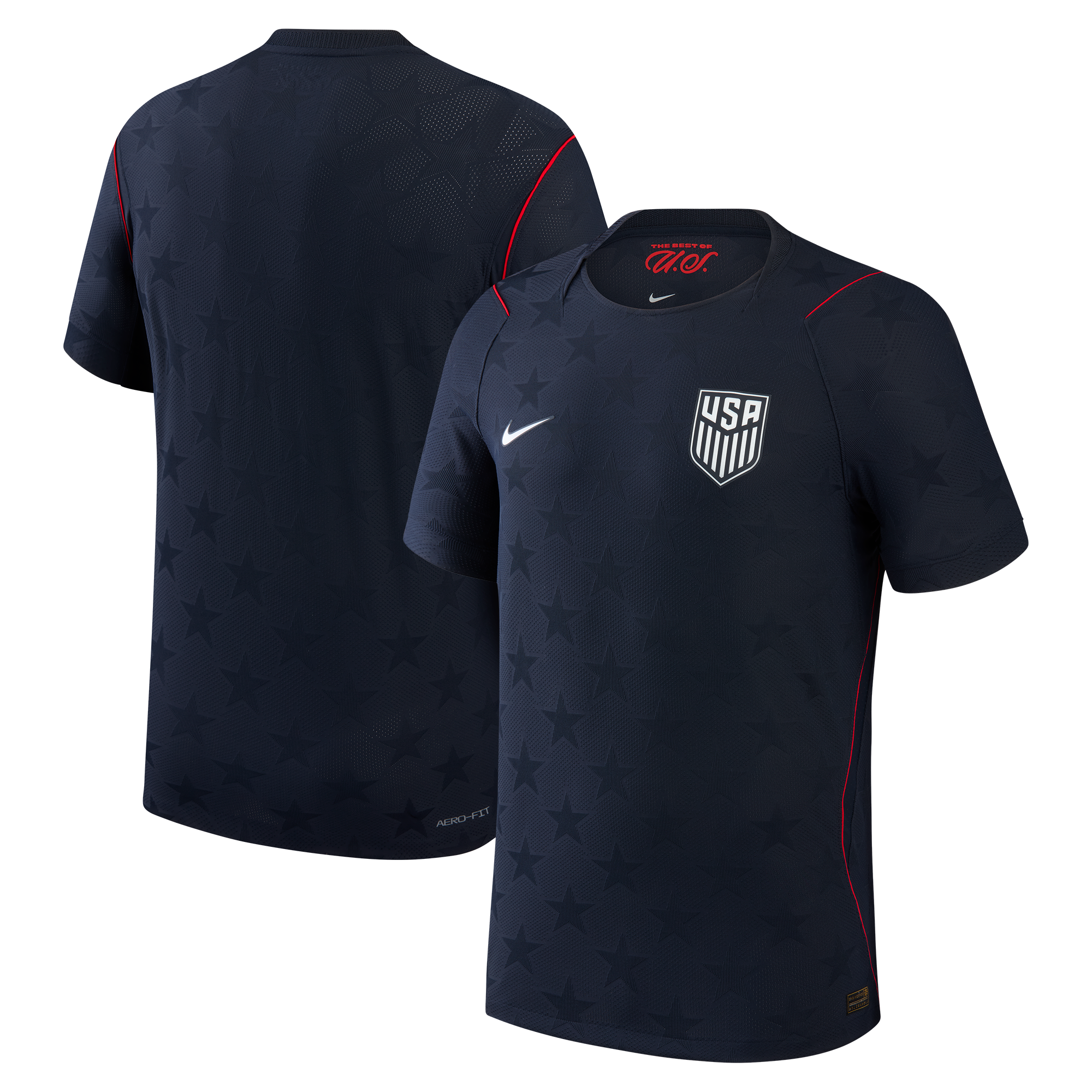 Nike Men's USMNT 2026 Away Match Authentic Jersey - Obsidian Blue