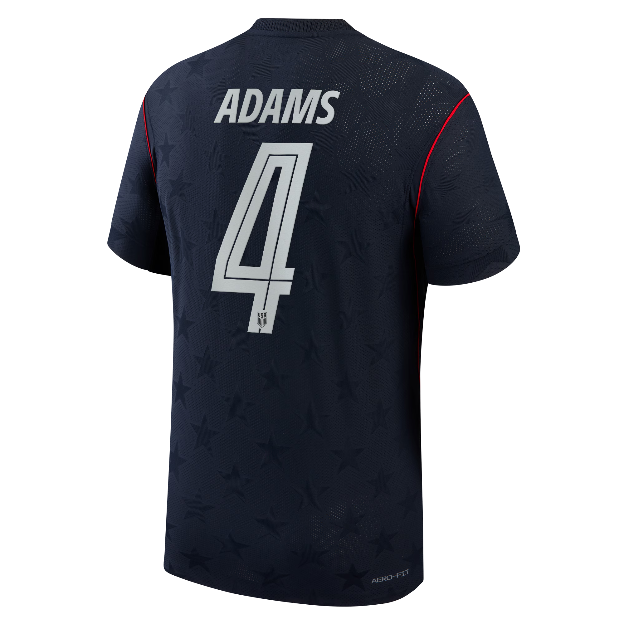 Nike Men's USMNT 2026 Away Match Authentic Jersey - Tyler Adams #4 (Obsidian Blue)