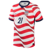 Nike Men's USMNT 2026 Home Match Authentic Jersey - Timothy Weah #21 (White)