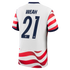 Nike Men's USMNT 2026 Home Match Authentic Jersey - Timothy Weah #21 (White)