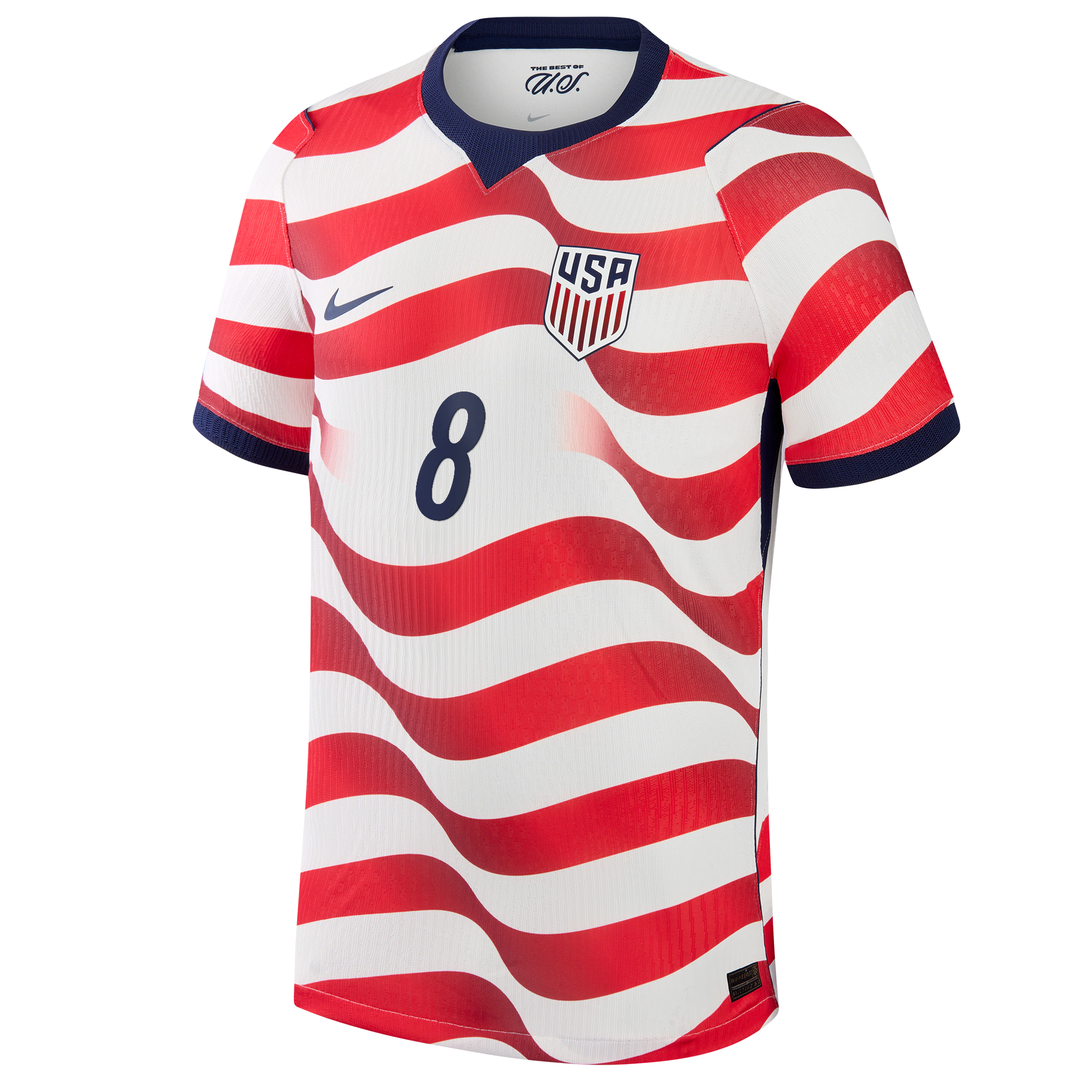 Nike Men's USMNT 2026 Home Match Authentic Jersey - Weston McKennie #8 (White)