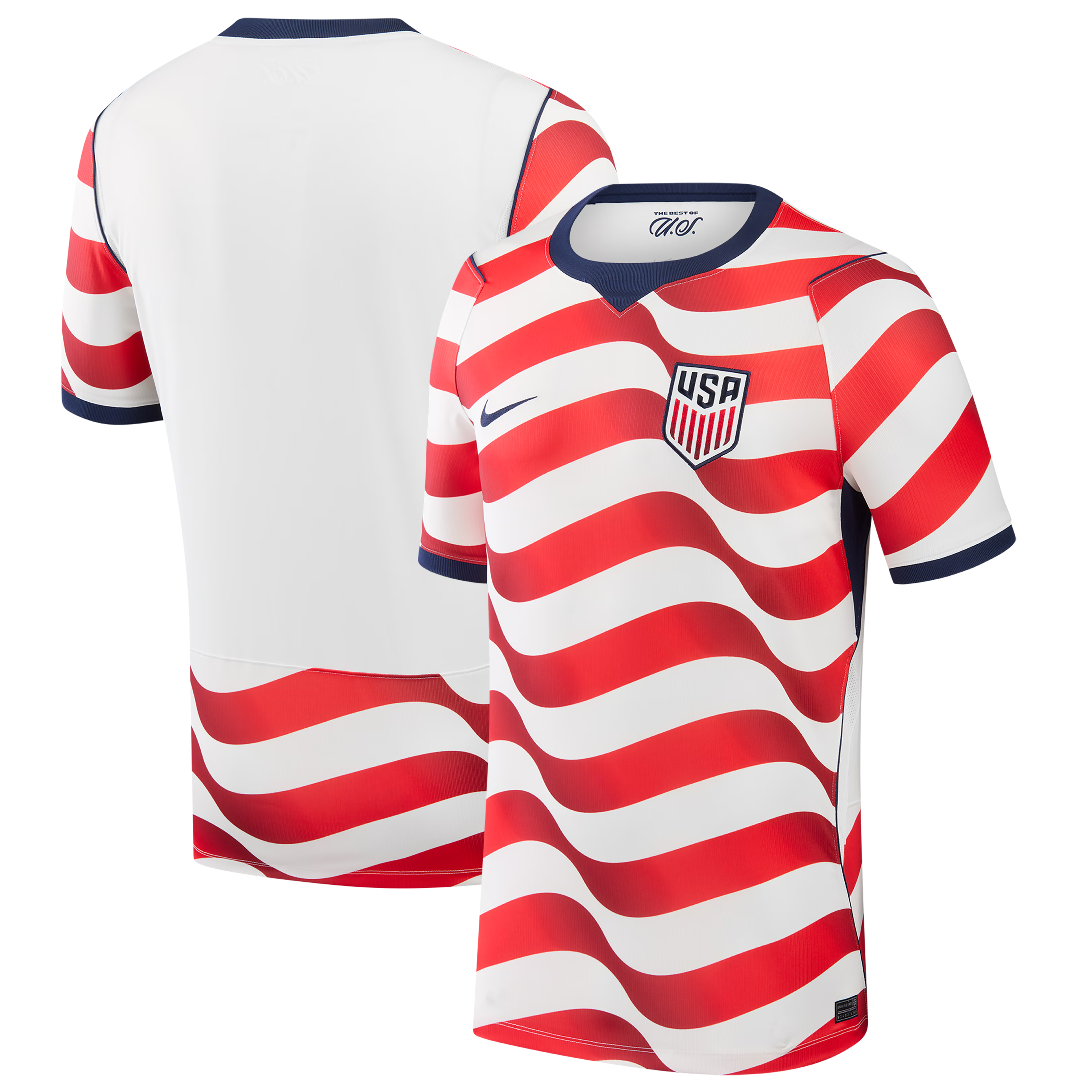 Nike Men's USMNT 2026 Home Stadium Jersey (White)