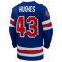 Nike Quinn Hughes #43 USA Hockey 2026 Home Jersey - Royal Blue - Jersey Teams World