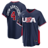 Nike USA Baseball 2026 World Baseball Classic Road Stadium Jersey – Pete Crow-Armstrong – Navy - Jersey Teams World