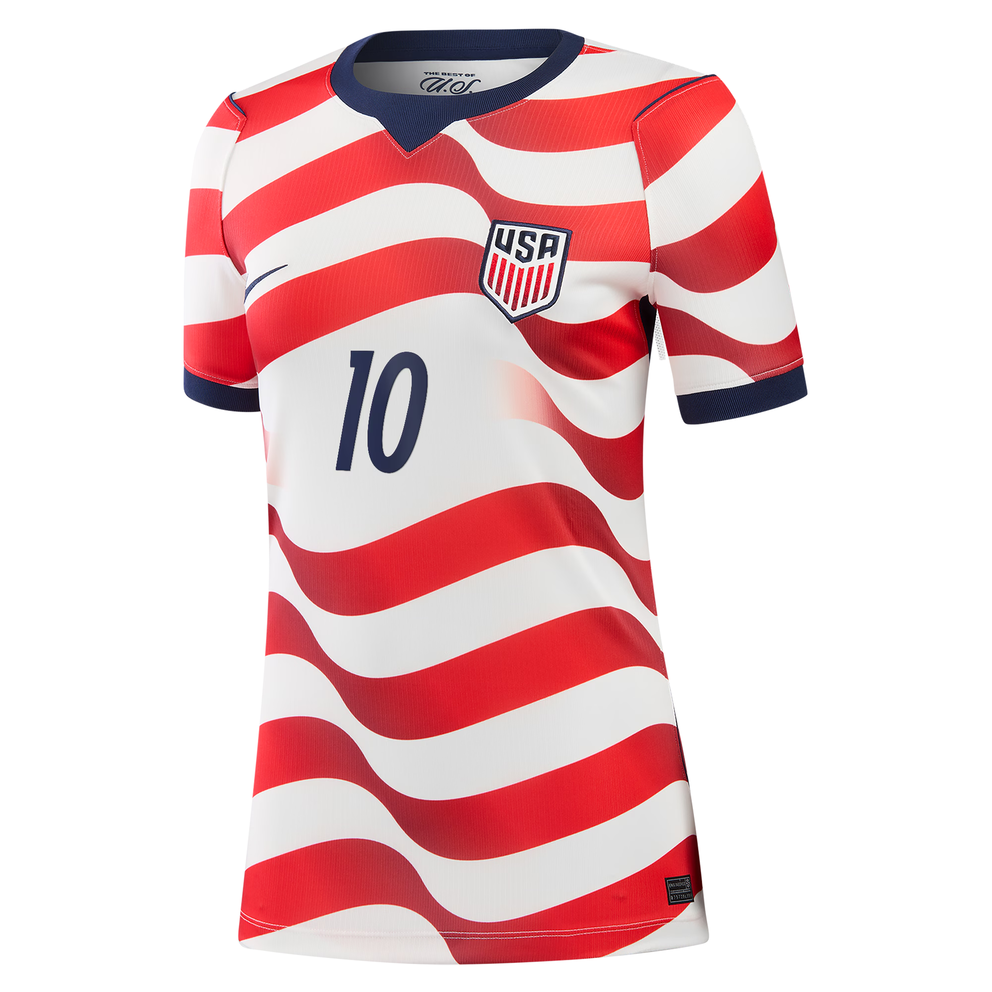 Nike Women's USMNT 2026 Home Stadium Jersey - Christian Pulisic #10 (White)