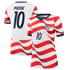 Nike Women's USMNT 2026 Home Stadium Jersey - Christian Pulisic #10 (White)